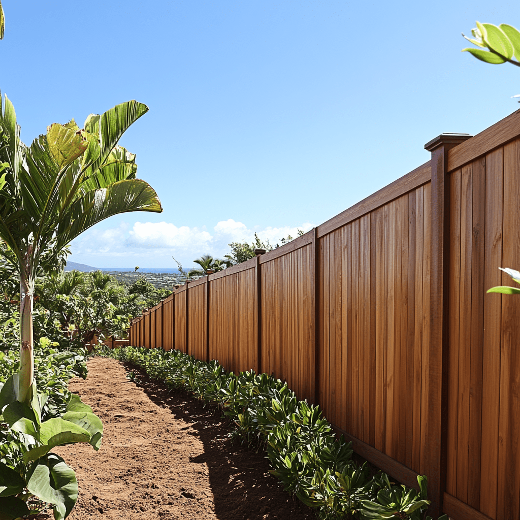 Wood fences Big island min