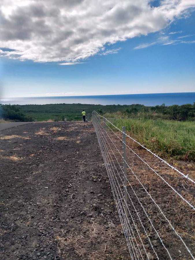 hog wire fences in big island